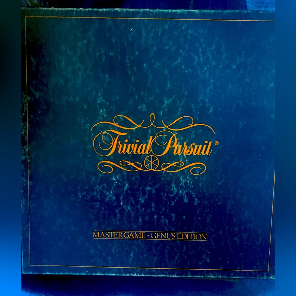 Vintage Trivia Pursuit Genus Edition Board Game